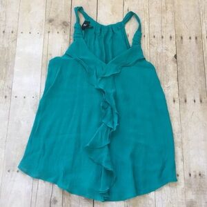 Teal summer tank top